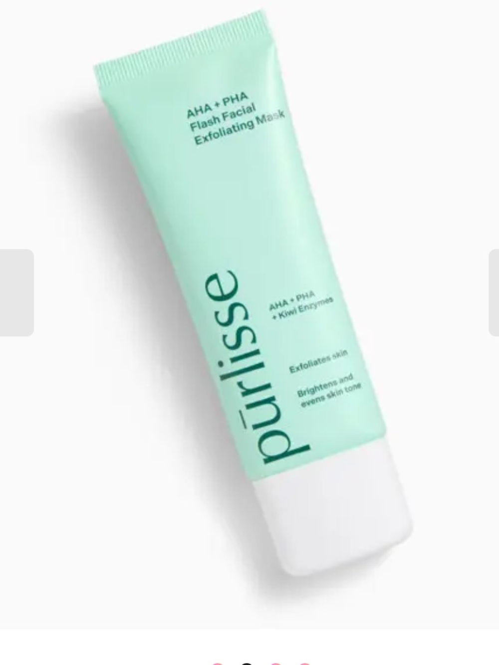 PURLISSE BEAUTY | AHA + PHA Flash Facial Exfoliating Face Mask